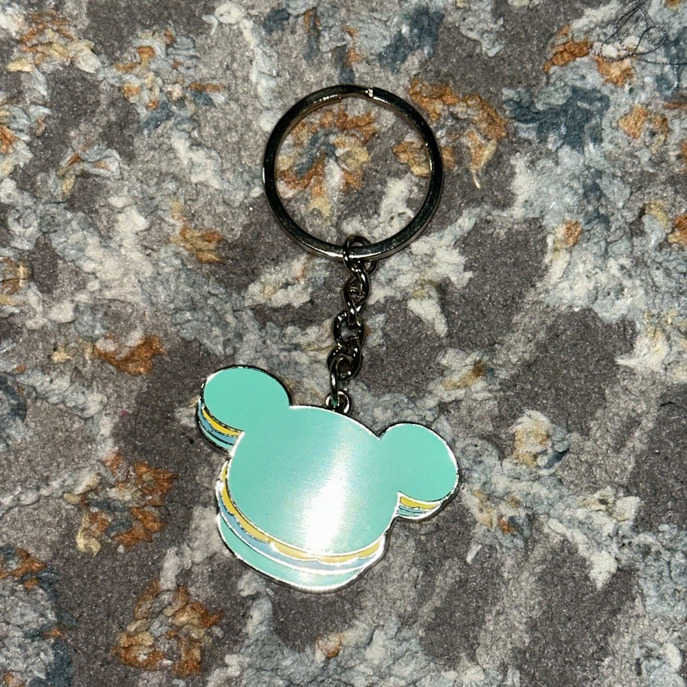 Green Mickey Mouse Key & Card Holder Accessory